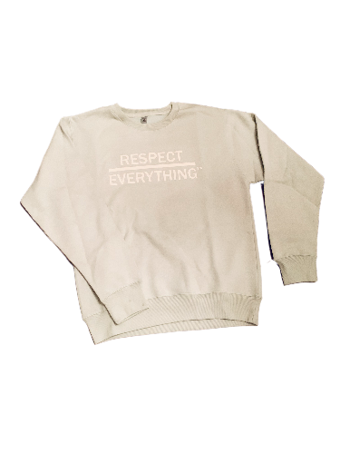 Crewneck Sweatshirt Frost Green x Cream